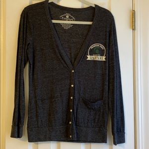 Michigan State Spartans cardigan